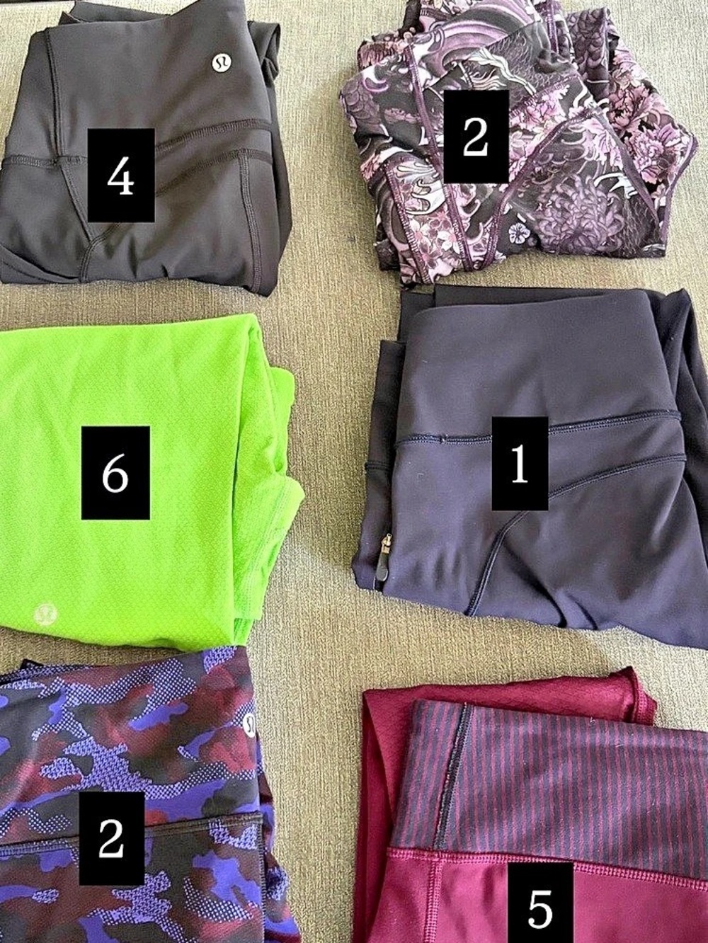 lululemon Women's Leggings Size 6 Athletic Bundle